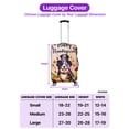 thumbnail image 5 of Happy Thanksgiving Bernese Mountain Dog Welcome Thankful Fall Autumn Pumpkin Travel Luggage Cover Berner Lover Gifts Suitcase Dust Protective Decor - 02021, 5 of 5