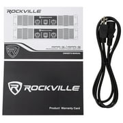 روكفيل rpa5 400w rms ( 200 x 2 ) 2 مضخم طاقة قناة pro / dj amp