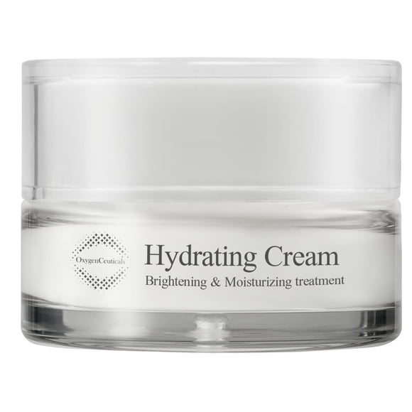 Crema hidratante OxygenCeuticals (1.7 fl oz/1.69 oz) - Crema facial hidratante intensiva con ácido hialurónico niacinamida y betaína