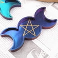 thumbnail image 4 of AMERTEER Decorative Craft DIY Epoxy Sun Moon Phase Plates Box Pentagram Silicone Mold, 4 of 6