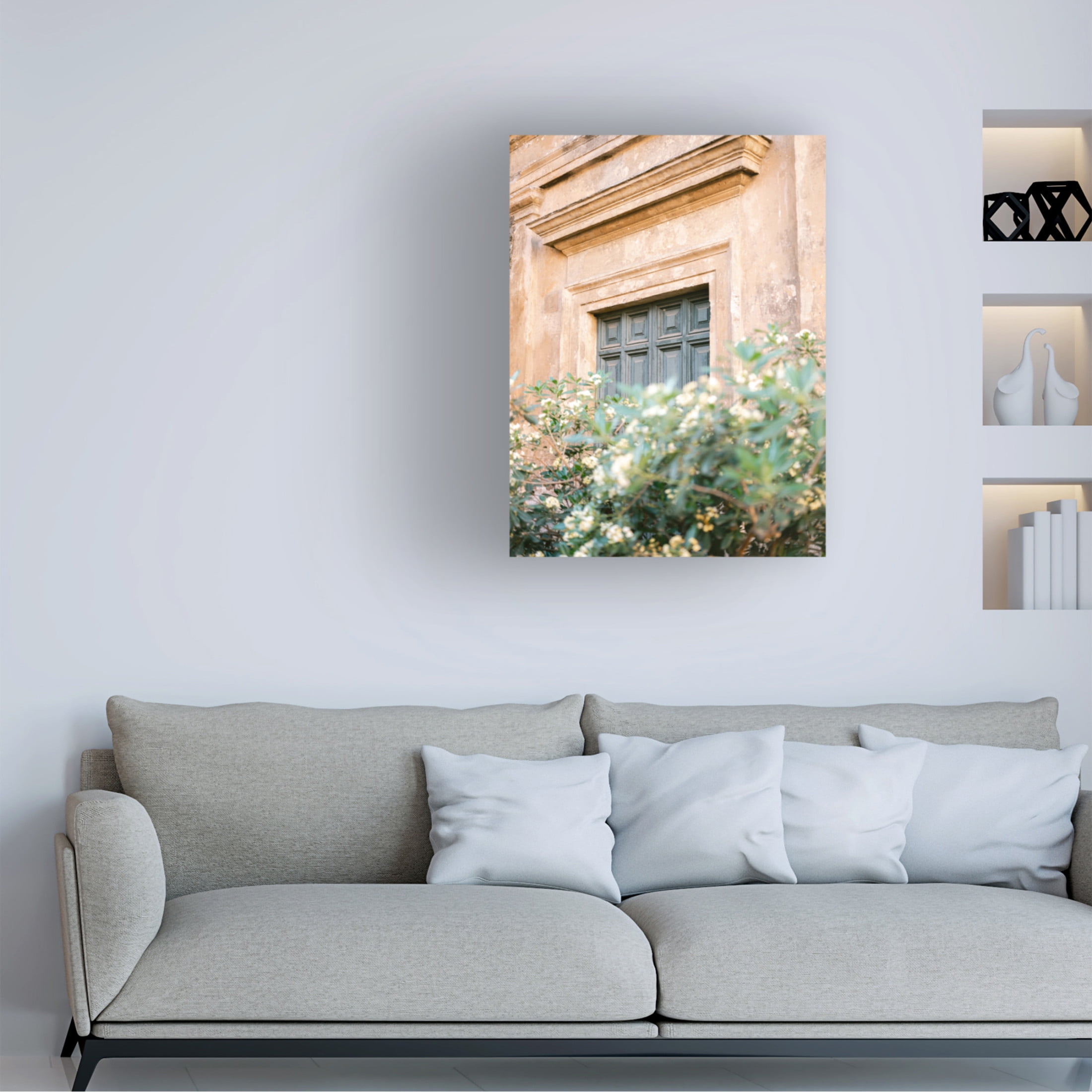 Trademark Fine Art Raisa Zwart Botanical Trastevere Rome Canvas Wall Art