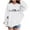 White, variant on BaoFuBaoMei Hoodies for Boys Girls Valentines Heart Long Cuffed Sleeve Sweatshirt Tops Fleece Lined Loose Hooded Fall Outfits for School Party Classroom Celebration