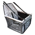 thumbnail image 2 of Bolsa de hamaca plegable portátil para perro Yuyangstore Cinturón de Seguridad Impresión de gris, 2 of 7