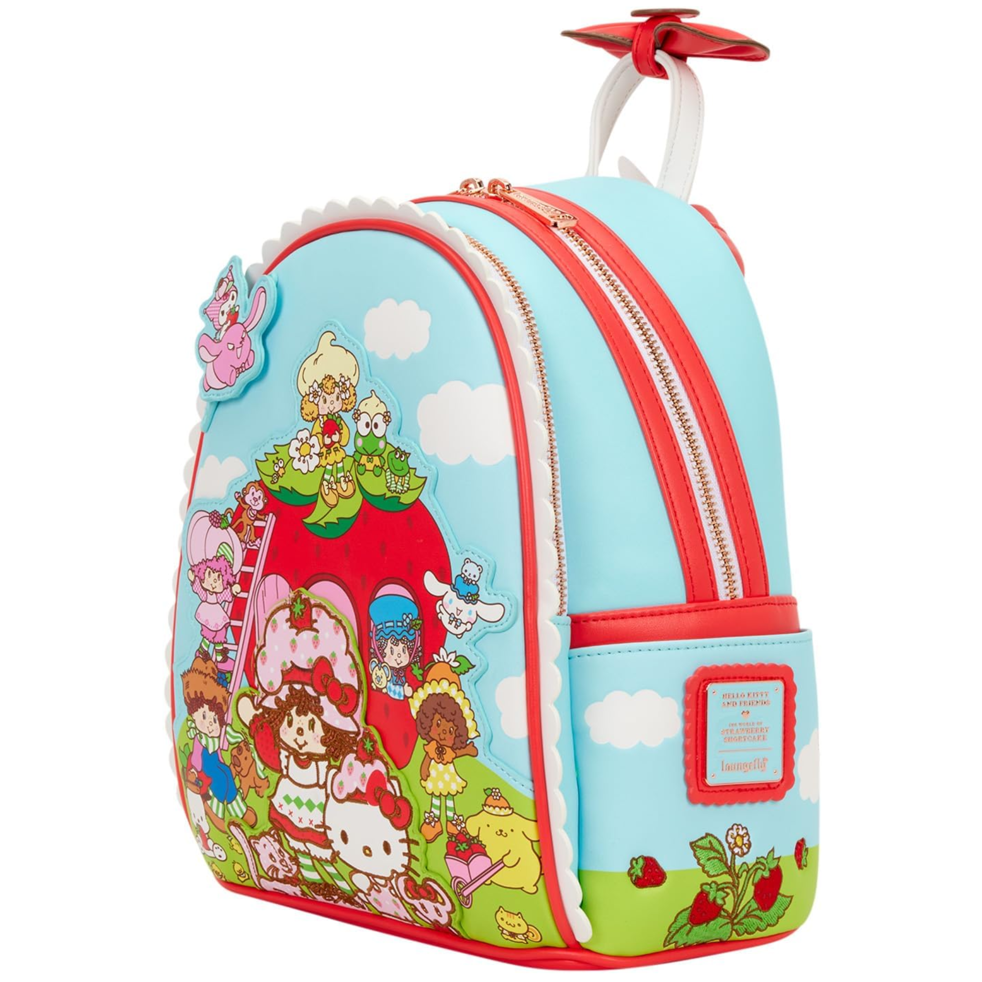 Loungefly Sanrio Hello Kitty & Strawberry Shortcake Mini Backpack