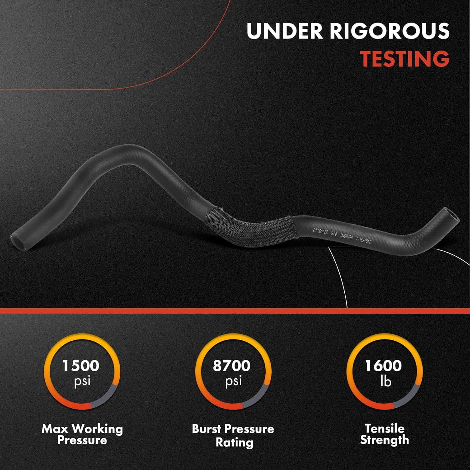 A-Premium Power Steering Reservoir/Suction Line Hose Assembly Compatible with Subaru Outback 2005 2006 2007 2008 2009, 2.5L, Reservoir To Pump