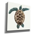 thumbnail image 2 of Epic Graffiti 'Mosaic Turtle II' by Grace Popp, Canvas Wall Art, 37"x37", 2 of 2