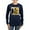 Navy, variant on CafePress - Women's Long Sleeve Dark T Shirt - Women's Long Sleeve Graphic Tee Casual Fit