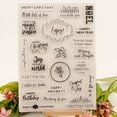 thumbnail image 2 of CIYISON Happy Birthday Christmas Silicone Clear Seal Stamp DIY Scrapbooking Embossing Ph, 2 of 6
