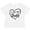 AA-White, variant on Inktastic I Love My Daddy in Black Chalk Heart Boys or Girls Baby T-Shirt