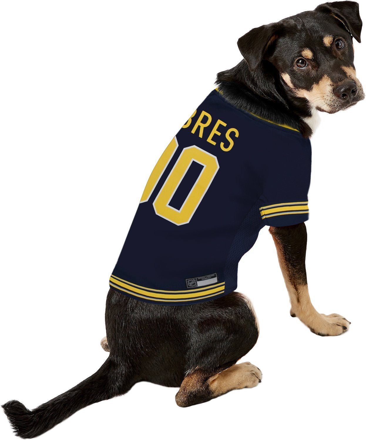 Pets First NHL Buffalo Sabres Mesh Jersey, Blue, X-Small