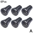 thumbnail image 1 of Small Rubber Ferrule for Replacement Walking Stick Cane Crutch or Hiking, 1 of 8