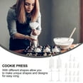 thumbnail image 5 of HINTRMENT 16Pcs Cake Making Supplies Cookie Press Kit Food Grade Plastic Icing Tips For Baking Home Use, 5 of 5