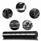 thumbnail image 2 of Clip para rejilla de aire acondicionado de coche negro 2019, perfume de aleación de aluminio, 5 recambios de aroma natural, ambientador, 80 x 12 mm, 2 of 3