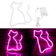 thumbnail image 4 of Sin Bombilla Luz Nocturna Decorativa Innovadora, Luces Nocturnas Con Diseño En Forma De Gato Lindo, Para Decoración De Interiores, Dormitorio, Estudio, Habitación De Bebé, 4 of 7