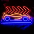 thumbnail image 2 of Y YUNHSOM Car Neon Signs, Dimmable LED Neon Sign for Wall Decor,16.5*12.6 inches USB Powered,Game Room Bedroom Man Cave Kids Room Party Gift, 2 of 7
