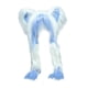 thumbnail image 3 of Sombrero de cosplay de anime, accesorio para la cabeza, disfraz para hombres y mujeres, tocado creativo. Blanco Azul, 3 of 9