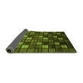 thumbnail image 2 of Ahgly Company Indoor Round Oriental Green Modern Area Rugs, 6' Round, 2 of 4