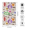 thumbnail image 4 of Kll Dog Doing Yoga Ultra Absorbent & Soft Hand Towels For Bath, Hand, Face, Gym And Spa-27.5x16in, 4 of 9