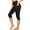 Basic-Black, variant on SEASUM Women's Yoga Capri Leggings With Pockets High Waist Athletic Workout Pants S-2XL