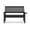 Black, variant on Dycanpo Outdoor Bench, 47” HDPS Bench with Armrest for Garden, Patio, Backyard, Black