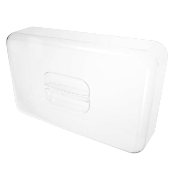 Soimiss Transparent Acrylic Rectangular Food Dome Lid for Kitchen Cake and Appetizer Stand