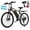 Black yellow, variant on VIPDRIVE Electric Bike for Adults, 26'' 750W Peak Ebike, 48V 7.8AH Removable Battery，Up to 40 Miles 20MPH Electric Mountain Bike，Front Fork Suspension，UL2849
