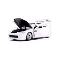 thumbnail image 2 of 1997 Honda Civic Type R White with Carbon Hood "JDM Tuners" 1/24 Diecast Model Car by Jada, 2 of 4