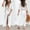 White, variant on New Arrivals AXXD White Bathing Suit Cover Up Women Cover Up Cardigan Beach Short Sleeve Solid Dress V-Neck Lace Long Dress