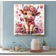 thumbnail image 4 of Cute Cow Diamond Art Kits for Adults, Valentine's Day Diamond Painting Kits for Beginners, 5D Full Drill Gem Art Paint with Diamonds Dots Crafts Kits for Home Decor 11.8X11.8Inch, 4 of 6