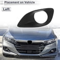 thumbnail image 3 of Unique Bargains Front Left Fog Light Grill for Toyota Yaris 2007-2013 Front Lower Bumper Fog Light Cover Inserts No.521280D090 ABS 1 Pc, 3 of 7