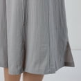 thumbnail image 7 of Sngxgn Womens Casual Pants Straight Solid Elastic Pants Long Drawstring Women Waist Casual Pants Pants(Grey,XXL), 7 of 7