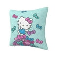 thumbnail image 5 of Hello Kitty Throw Pillow Cover Decoration Pillow Case Cushion for Home Sofa Couch 18"x18", 5 of 7