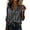 Black, variant on Striped Button Down Shirts for Women Striped Long Sleeve Collared Blouse Tops Business Office Oversized Boyfriend Blouses Collared Work Tops Shirt