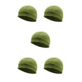 thumbnail image 2 of Qarigey 9 Unids Cooling Skull Caps Tela de malla Ciclismo Colores surtidos Cómodos accesorios de ciclismo Transpirable Poliéster Casco Liner verde 5piezas, 2 of 6