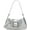 A Silver, variant on Denim Shoulder Bag for Women Chic Crossbody Bag Canvas Hobo Bag Mini Evening Clutch Purse