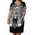 thumbnail image 3 of Resonancia magnética del cerebro, vestido holgado con bolsillos, vestidos de fiesta 2025, vestidos de novia para mujer, vestidos para ocasiones oficiales, 3 of 7