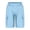 Blue, variant on CYRBOKO Boys' Cargo Shorts, Casual Elastic Waist Pockets-Baggy Gift Summer Shorts Blue Size 10-12 T