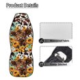 thumbnail image 6 of Uorisanigo Highland Cow Car Seat Cover, Non-Slip Auto Front Seat Covers Automobile Seats Protectors Car Accessories for Vehicle, Cars, Sedan, Truck, SUV, Van, 6 of 7