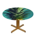 thumbnail image 3 of JEUXUS Round Table cover Compatible with A Funny Pineapple Fabric Table Cloth 48 Inches, Washable Table Cover with Dust-Proof Resistant for Restaurant, Picnic and Outdoor Dining, 3 of 7