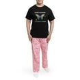 thumbnail image 5 of CafePress - Autism Awareness Butterfly Men's Dark Pajamas - Men's Dark Loose Fit Cotton Pajama Set, 5 of 7