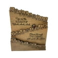 thumbnail image 2 of Calendario de Adviento de Navidad BLESIY Adorno de madera duradera para interiores Color madera, 2 of 8