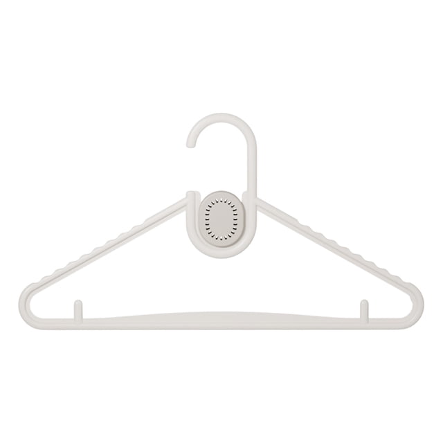 JASKFLY Plastic Hangers 6-Pack Non-Slip Fragrance Diffuser Hangers with Hooks for Clothes