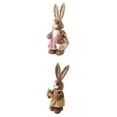 thumbnail image 1 of 2 uds Pascua primavera conejo Artificial adorno de decoración de año de nuevo, 1 of 9