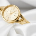 thumbnail image 6 of Blekon Collections Womens 28mm Case Multicolored Semi Opening Cuff Bangle Watch, 6 of 7