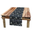 thumbnail image 1 of Garden Art Table Runner, Summer Flowers with Tiny Leaves and Sprouts Complex Design Reviving Nature Theme, Dining Room Kitchen Rectangular Runner, 3 Sizes, by Ambesonne, 1 of 2