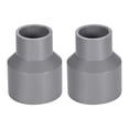 thumbnail image 1 of Acoplamiento reductor Uxcell DWV Schedule 40 3/4-pulgada x 1-1/4-pulgada Socket Gris 2Pcs, 1 of 3