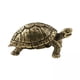 thumbnail image 1 of Estatua de tortuga,Estatua de tortuga en miniatura Estatuilla de tortuga,Estatuilla decorativa de bronce de tortuga Estatua de tortuga,Escultura de escritorio de oficina en casa adorno, 1 of 8