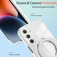 thumbnail image 6 of Compatible with Samsung Galaxy A14 5G Case Clear with Stand Samsung A14 5G Phone Case for Women Men Support Wireless Charging Protective Case Shockproof Cases (White), 6 of 14