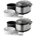 thumbnail image 1 of Aroma Professional Electric 12 Cup Rice Slow Cooker Steamer & Utensils (2 Pack), 1 of 9