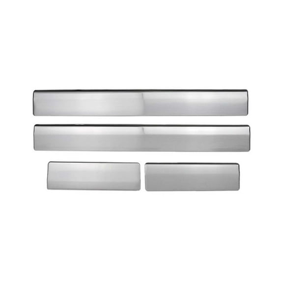 OMAC Door Sill Scuff Plate Protector for Nissan Frontier 2005-2021 Stainless Steel 4x